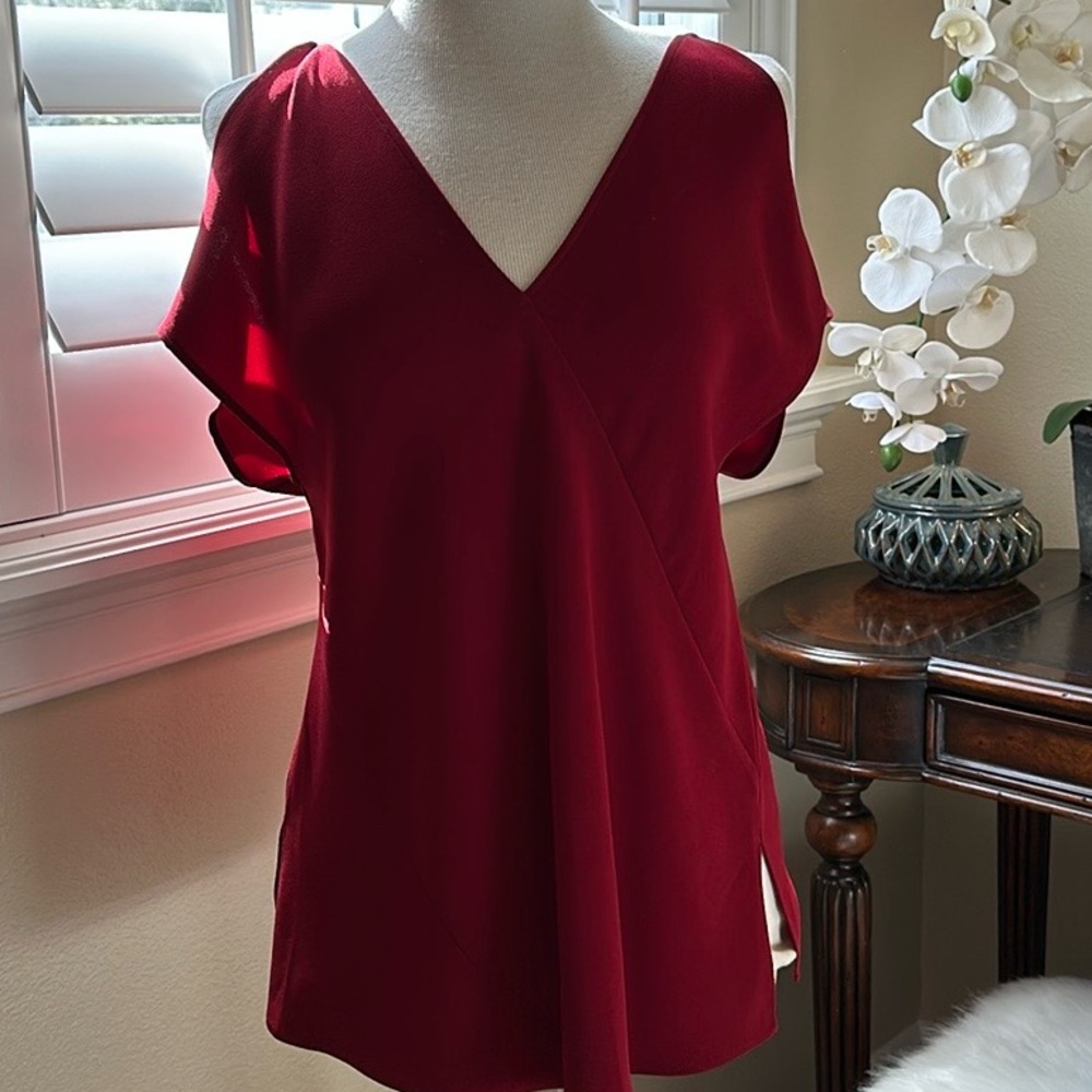 Elizabeth & James Red Blouse